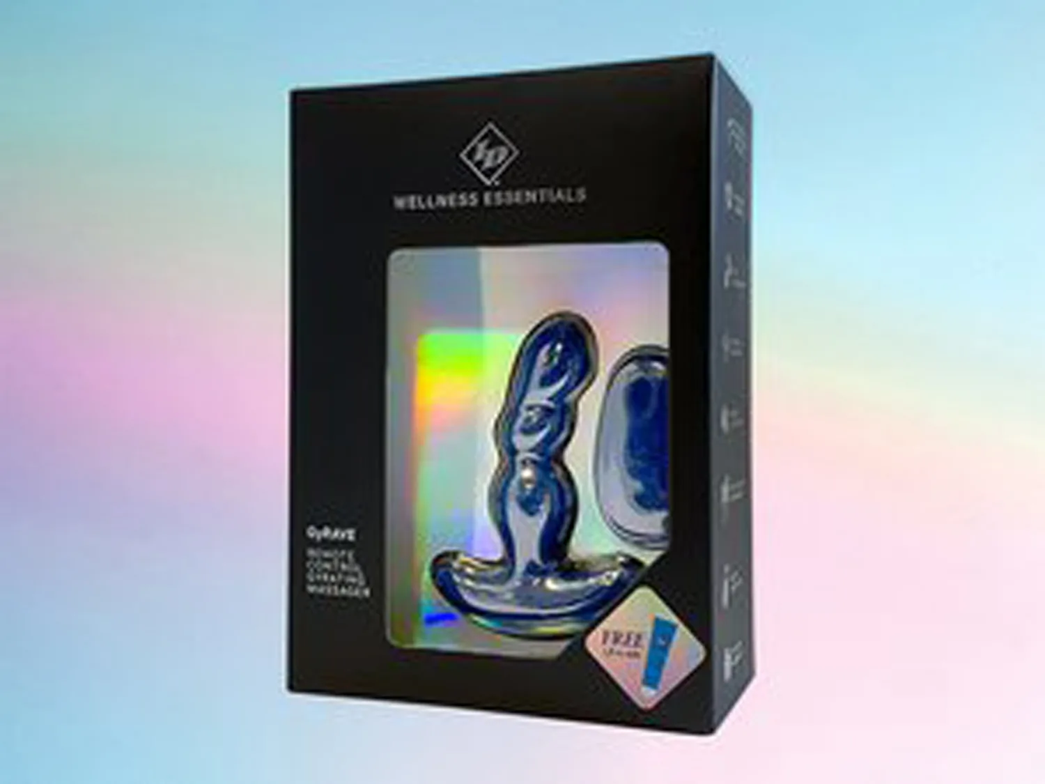 Gyrave Remote Control Gyrating Massager - Blue Anal Play I.D. Lubricants