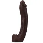 Signature Cocks - Dredd - 13.5 Inch Ultraskyn Cock With Removable Vac-U-Lock Suction Cup - Chocolate Anal Play Doc John…