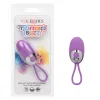 Turbo Buzz Bullet With Removable Silicone Sleeve - Purple Vibrators CalExotics
