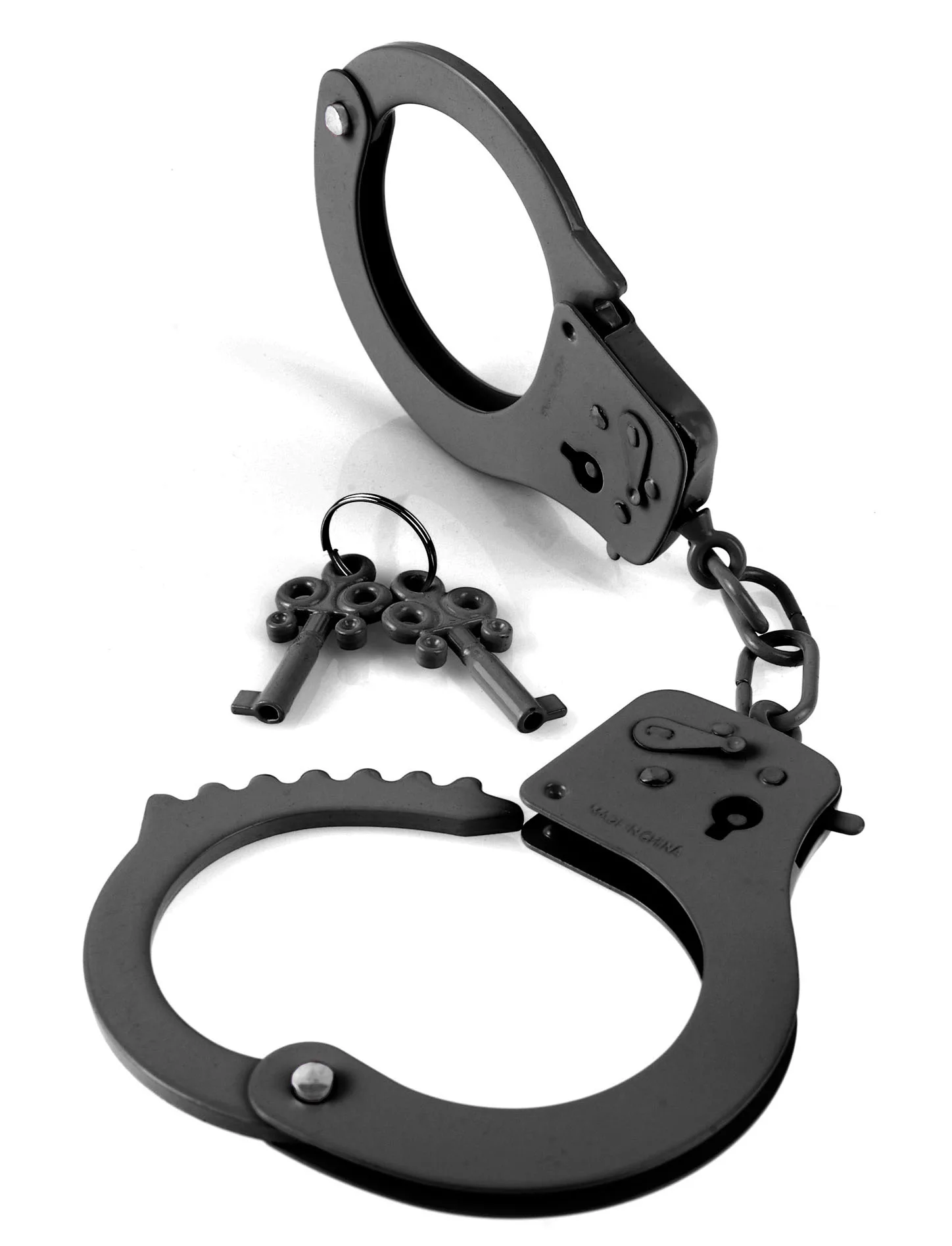 Fetish Fantasy Series Designer Metal Handcuffs - Black - Image 3