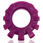 Cock-Lug Lugged Cockring - Plum Enhancers Oxballs