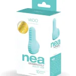 Nea Rechargeable Finger Vibe - Tease Me Turquoise Vibrators VeDO