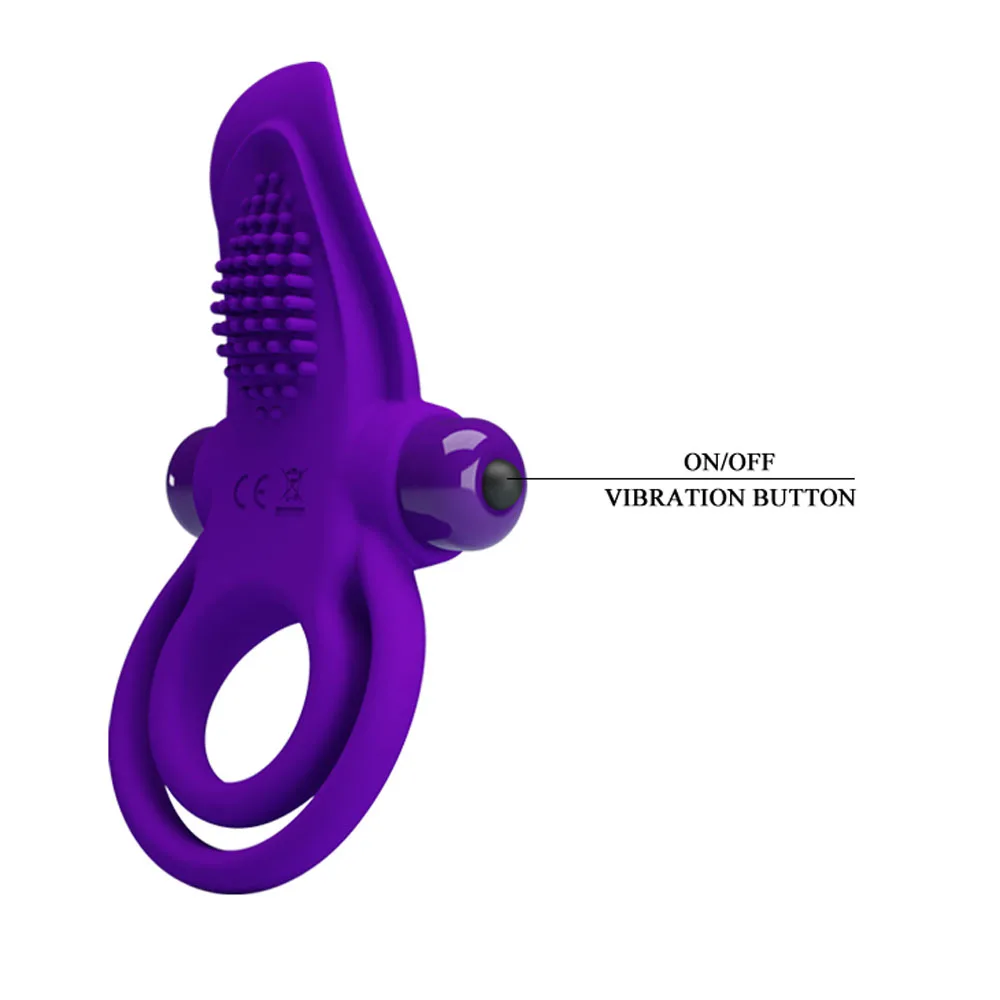Pretty Love Vibrant Penis Ring - Purple Vibrators Pretty Love