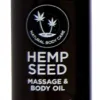Hemp Seed Massage and Body Oil - Guavalava 2 Fl. Oz/ 60ml Lubes & Essentials Earthly Body