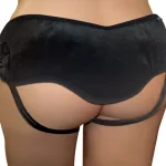 Beginners Strap on - Plus Size - Black Vibrators Sportsheets