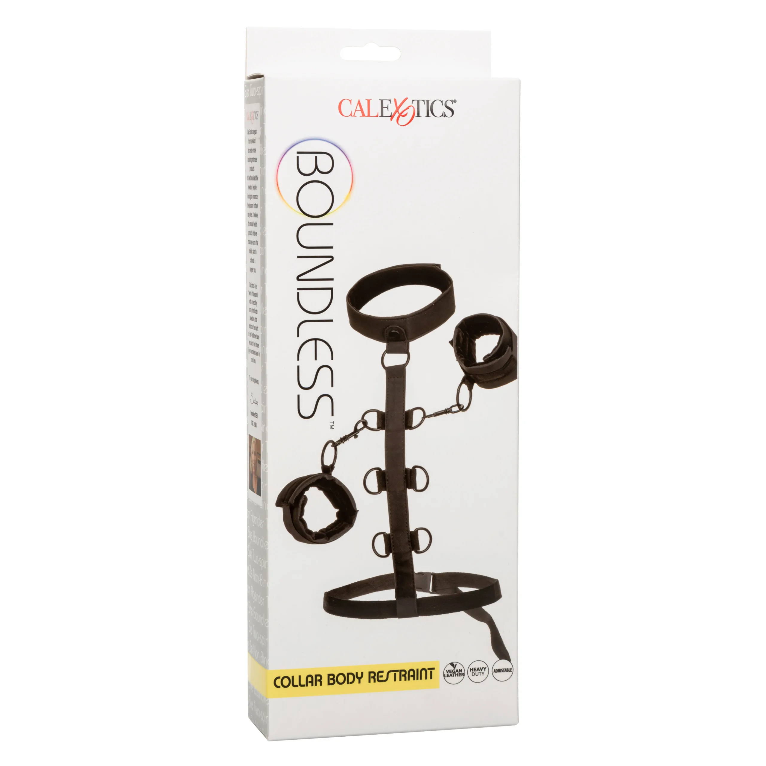 Boundless Collar Body Restraint - Black BDSM & Kink CalExotics