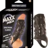 Maxx Men Erection Sleeve - Black Cockrings | Cock Sling Nasstoys