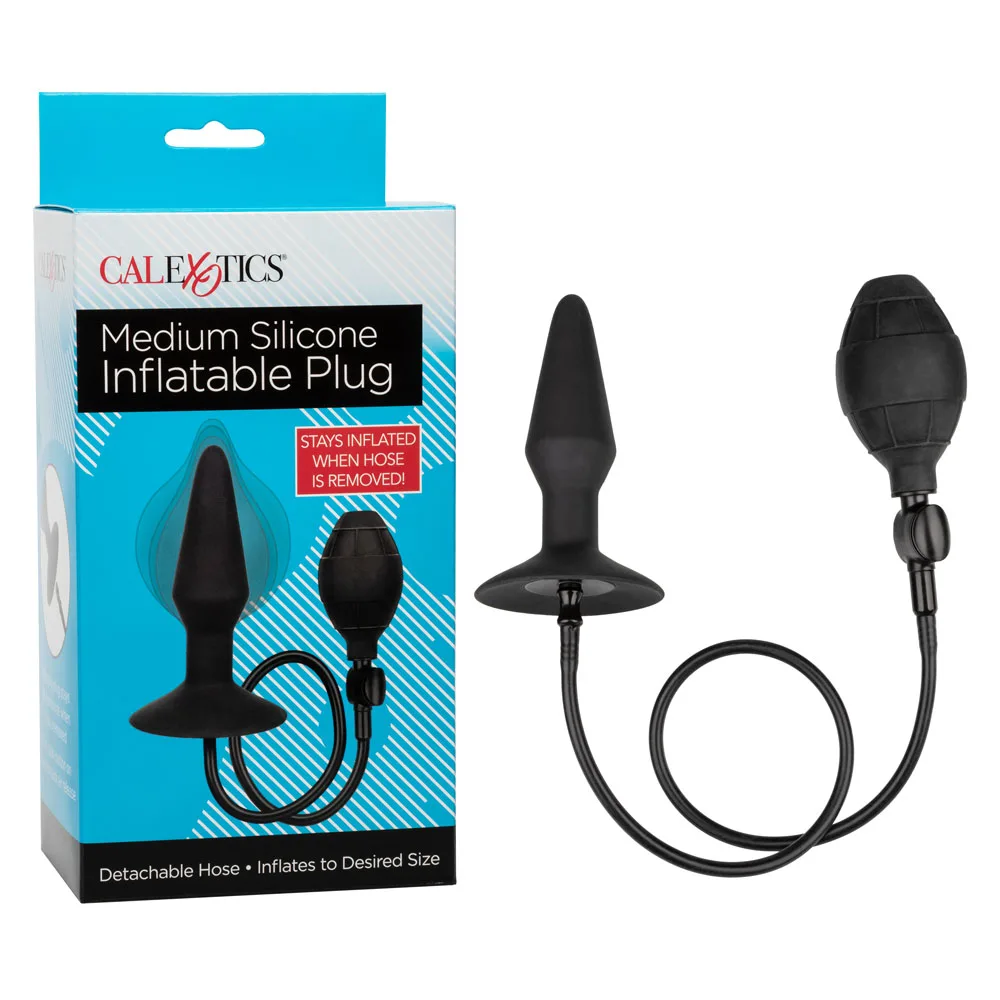 Medium Silicone Inflatable Plug Anal Play CalExotics