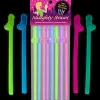 Glow-in-the-Dark Naughty Straws Novelty Kheper Games