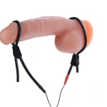 Vigor II Electro Stim Cock and Balls Ties & Frenum Electro Stimulator BDSM & Kink XR Brands