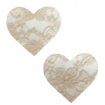 Nude Toffee Lace I Heart U Pasties Robes & Sleepwear Neva Nude