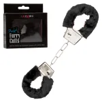 Playful Furry Cuffs - Black BDSM & Kink CalExotics