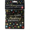 Happy Fucking Birthday Cocktail Napkins Party Supplies | Birthday Items Little Genie