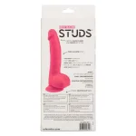 Neon Silicone Studs 6 Inch - Pink Anal Play CalExotics