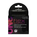 One Flex 3 Ct Condoms Lubes & Essentials Paradise Marketing