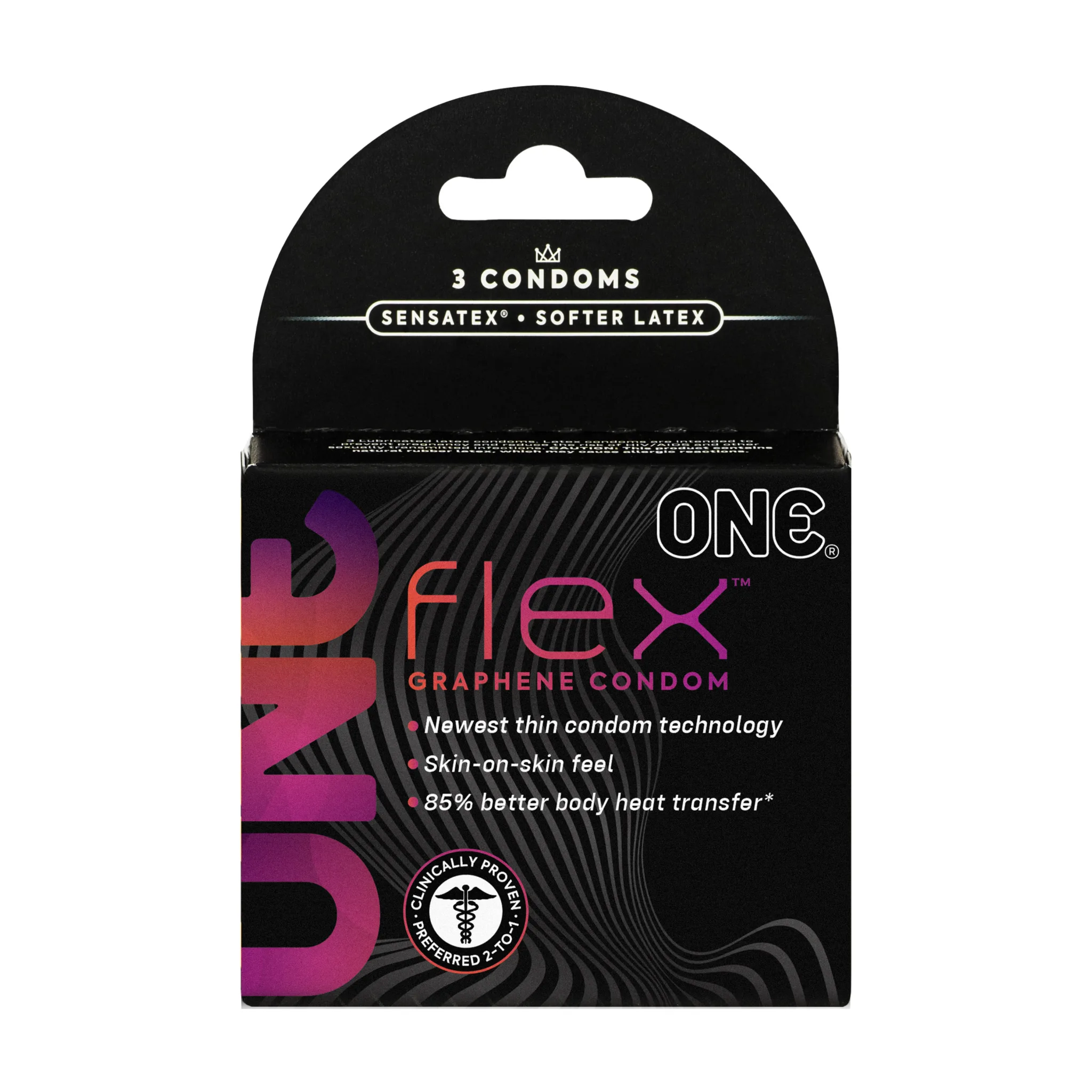 One Flex 3 Ct Condoms Lubes & Essentials Paradise Marketing