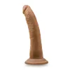 Dr. Skin - 7 Inch Cock With Suction Cup - Mocha Dildos Blush