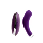 Niki Rechargeable Flexible Magnetic Panty Vibe - Purple Vibrators VeDO