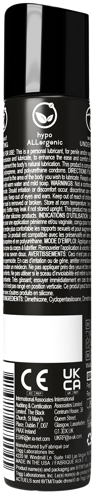 Wet Platinum - Luxury Silicone Based Lubricant 1 Oz Lubes & Essentials Wet