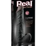 Real Feel Deluxe no.12 12-Inch - Black Dildos Pipedream