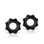 Stay Hard Nutz - Black Cockrings Blush