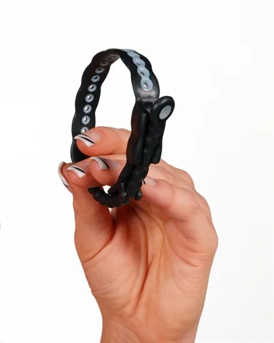 Speed Shift Erection Ring - Black Cockrings | Adjustable Perfect Fit