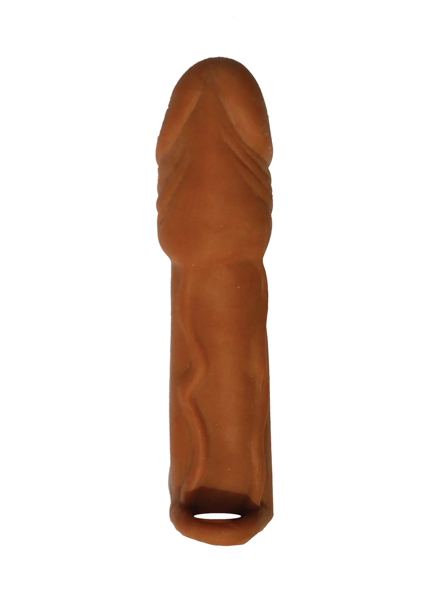 Skinsations Latin Lover Series Husky Lover 6.5 Inch - Brown Penis Extension & Sleeves | Non-Vibrating Hott Products