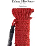 Fetish Fantasy Series Deluxe Silky Rope - Red BDSM & Kink Pipedream