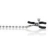 Silver Beaded Nipple Clamps BDSM & Kink CalExotics