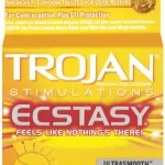 Trojan Ultra Ribbed Ecstasy - 3 Pack Lubes & Essentials Paradise Marketing