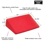 Love Cushion Small Wedge Pillow - Red Anal Play XR Brands