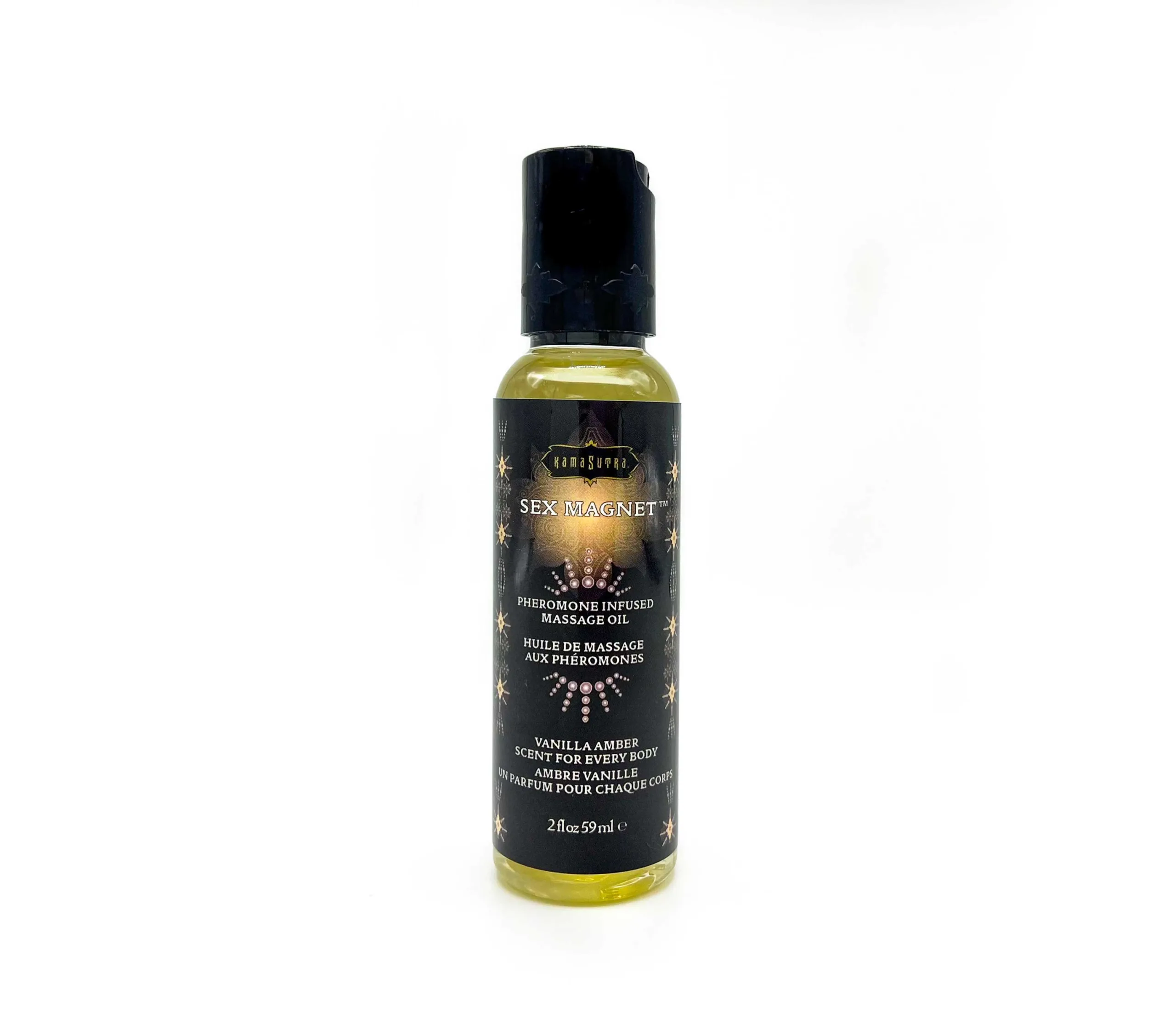 Sex Magnet Pheromone Massage Oil 2 Oz - Vanilla Amber Lubes & Essentials Kama Sutra