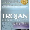 Trojan Sensitivity Ultra Thin Lubricated Condoms - 3 Pack Lubes & Essentials Paradise Marketing