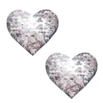 Sequin Medusa Magic Flip Black to Silver I Heart U Nipztix Pasties Robes & Sleepwear Neva Nude