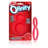 Ofinity Double Ring - Red Cockrings | Cockrings W/Dual Straps Screaming O