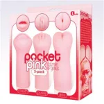 Pocket Pink - 3 Pack Strokers & Pumps Icon Brands
