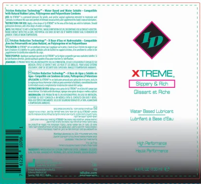 Xtreme 4.4 Fl Oz Bottle Lubes & Essentials I.D. Lubricants