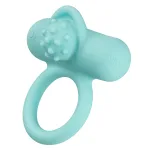 Silicone Rechargeable Nubby Lover's Delight - Blue Festival & Rave CalExotics