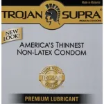 Trojan Supra Bareskin Non-Latex - 6 Pack Lubes & Essentials Paradise Marketing