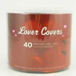 Lover Covers - 40 Count Jar Lubes & Essentials Paradise Marketing