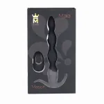 Mason Remote Control Silicone Butt Plug - Black Anal Play Maia Toys