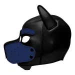Spike Neoprene Puppy Hood - Blue BDSM & Kink XR Brands