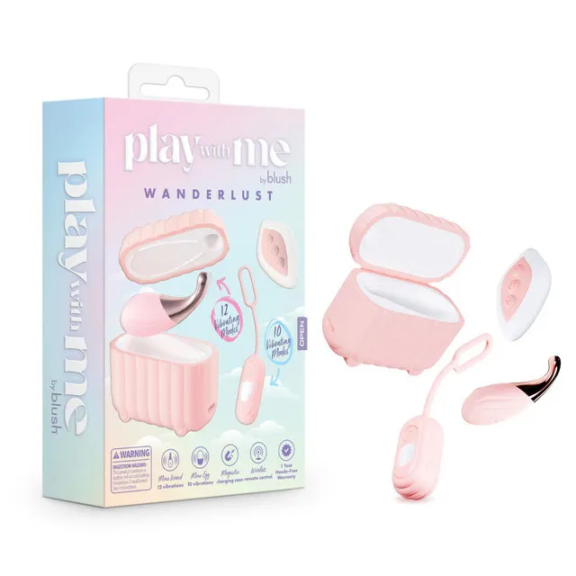 Play With Me - Wanderlust - Pink Vibrators Blush