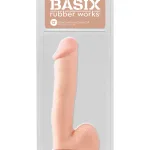 Basix Rubber Works 12 Inch Dong With Suction Cup - Light Dildos Pipedream
