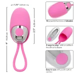 Turbo Buzz Bullet With Removable Silicone Sleeve - Pink Vibrators CalExotics