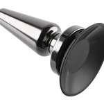 Advanced Metal Plug - Black Chrome Vibrators Evolved Novelties
