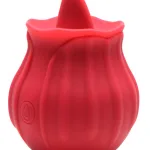 Bloomgasm - Wild Violet 10x Licking Clit Stimulator - Red Clit Stimulators | Clitoral Toys XR Brands