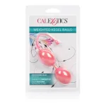 Weighted Kegel Balls - Pink Kegel & Pelvic Exercisers | Ben Wa Balls CalExotics