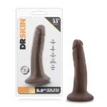 Dr. Skin - 5.5 Inch Cock with Suction Cup - Chocolate Dildos Blush