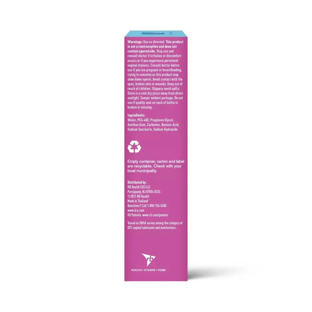 K-Y Liquid 2.5 Oz Bottle Lubes & Essentials Paradise Marketing